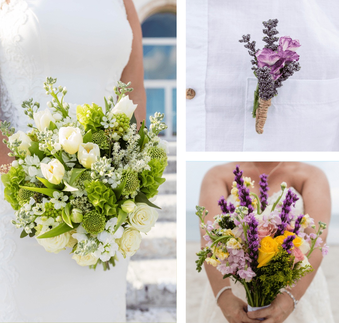 Boho floral style